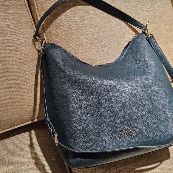 Kate Spade Dark Teal Hobo Bag - Picture 5 of 6